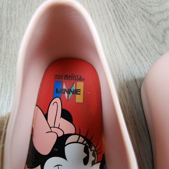 Mini Melissa Minnie and Mickey Shoes size 8 - Picture 6 of 9